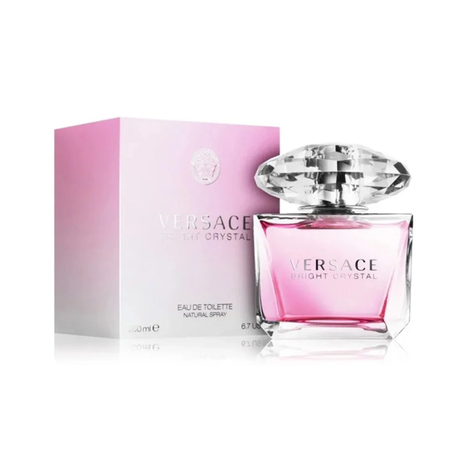 VERSACE BRIGHT CRYSTAL WOMEN EDT 200ML - Image 2