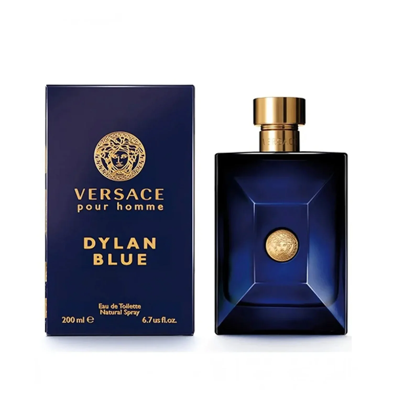 VERSACE DYLAN BLUE MEN EDT 200ML - Image 2