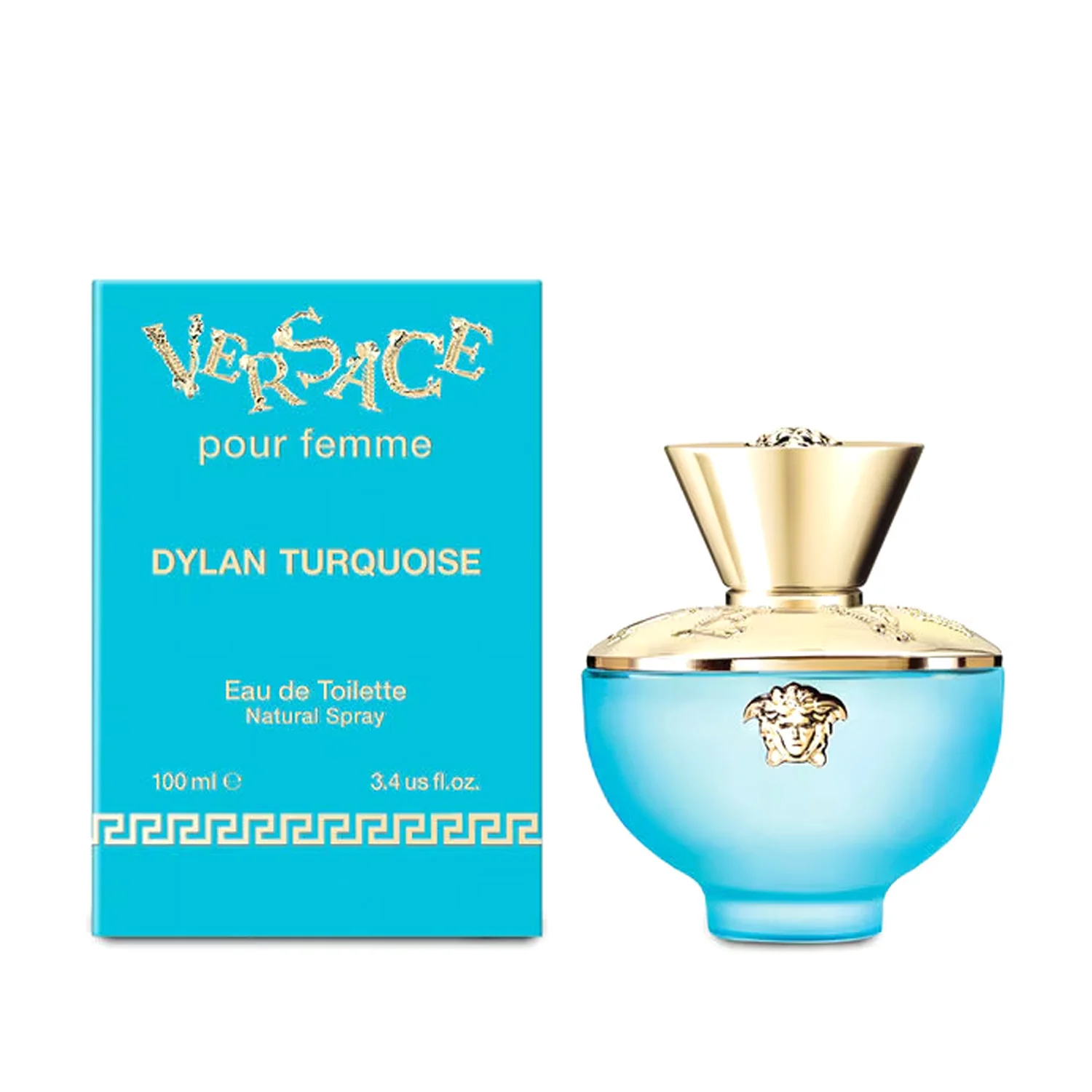 VERSACE DYLAN TORQUOISE EDT 100ML - Image 2