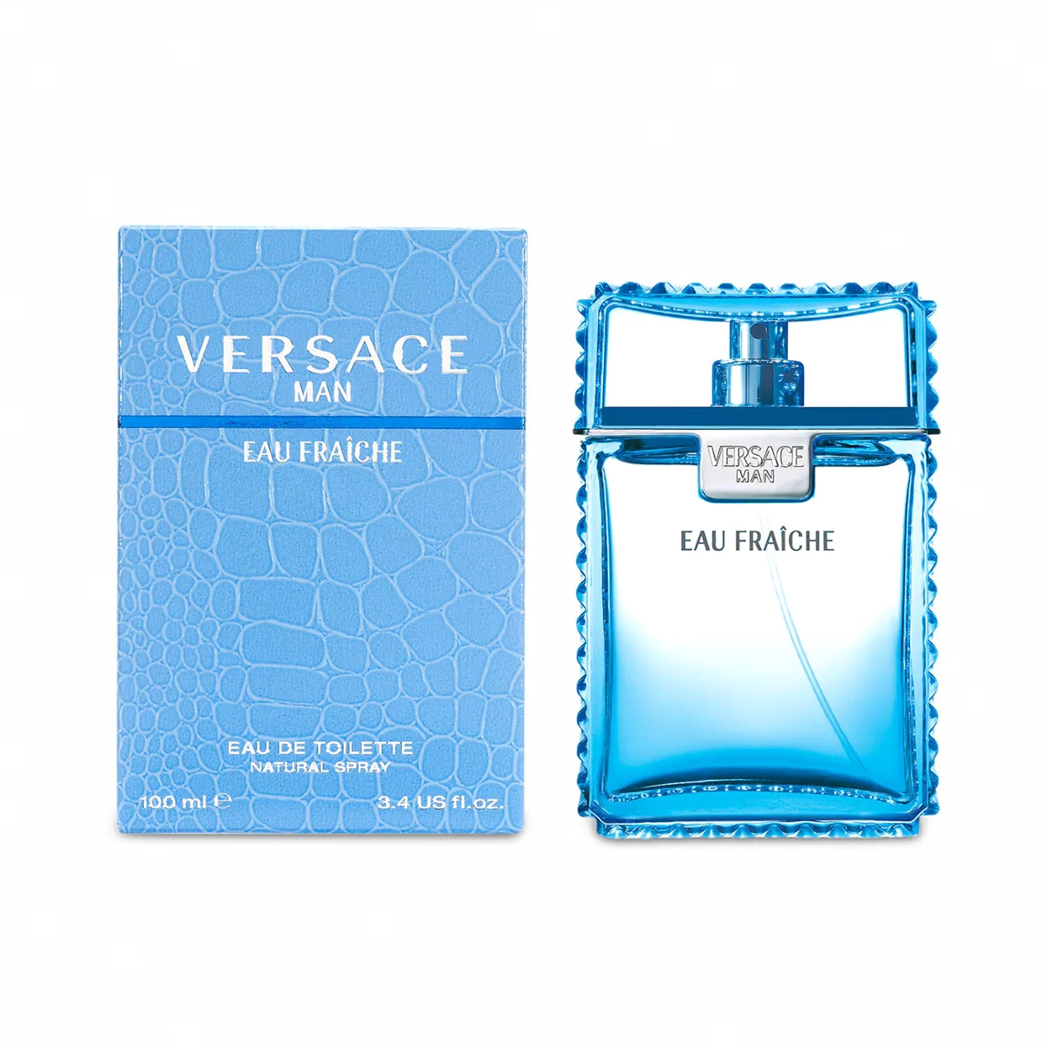 VERSACE MAN EUA FRAICHE EDT 100ML - Image 2