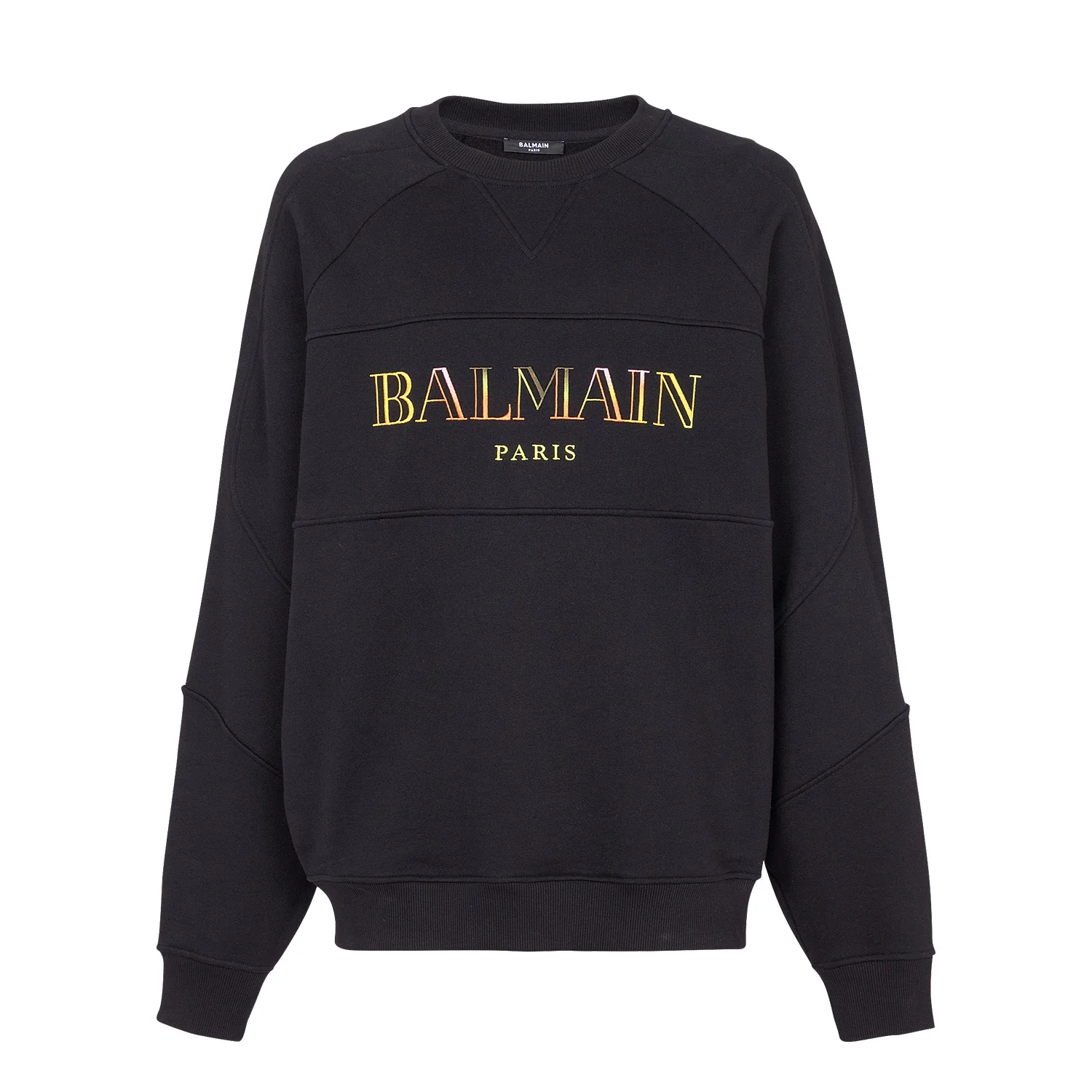 Vintage Balmain Embroidered Oversized Sweatshirt