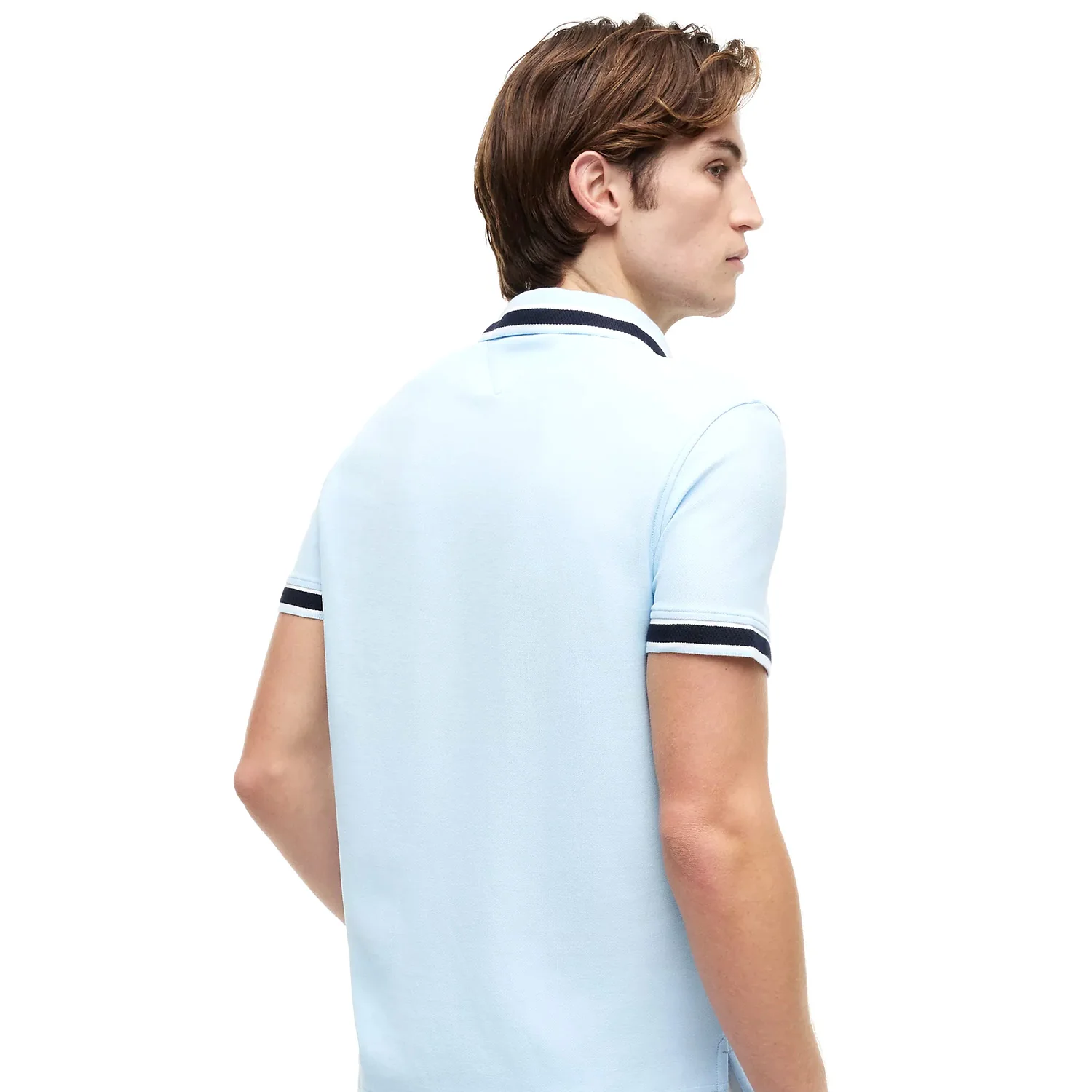 Regular Fit Tipped Wicking Polo - Image 4