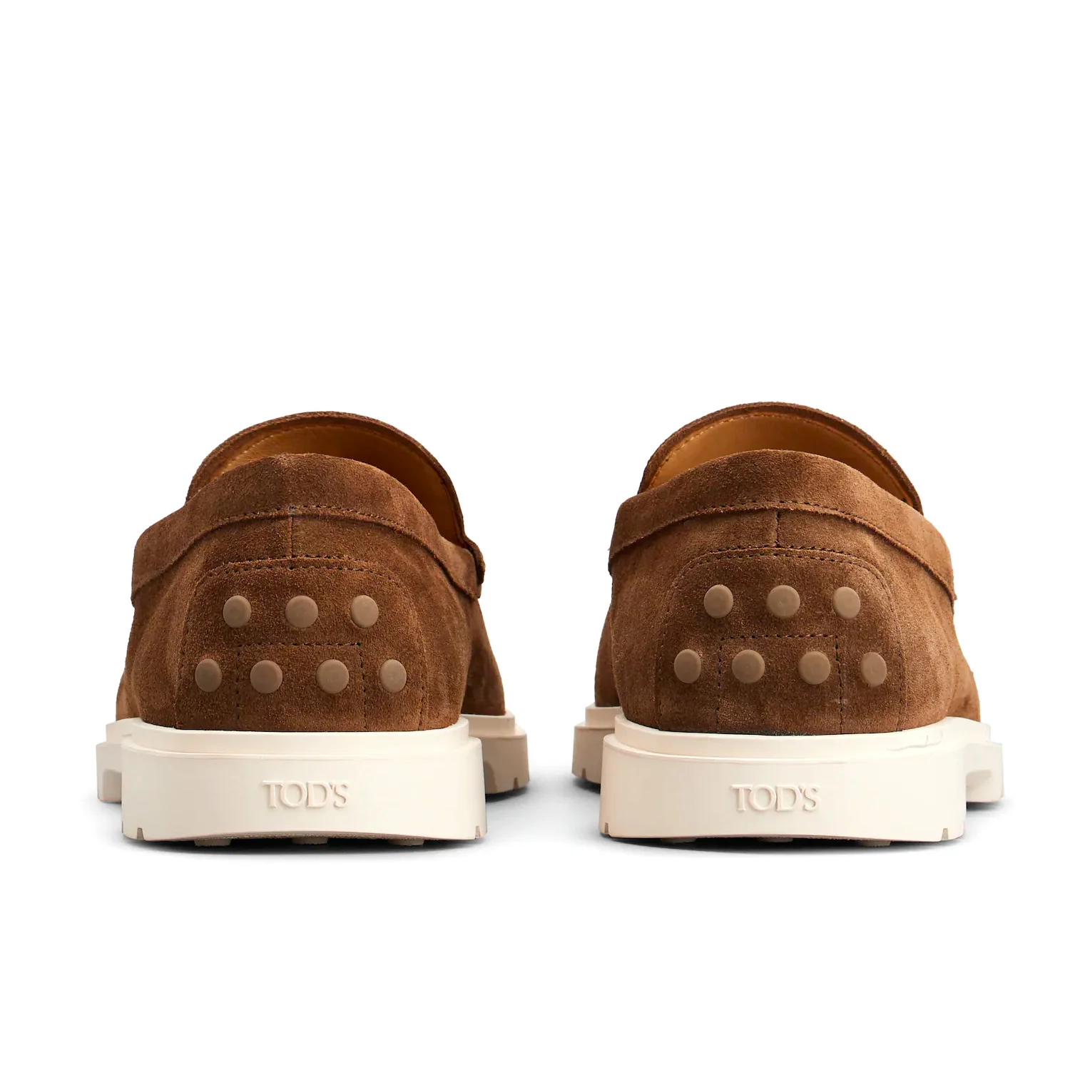 Tods Slipper Loafers In Suede - Image 3
