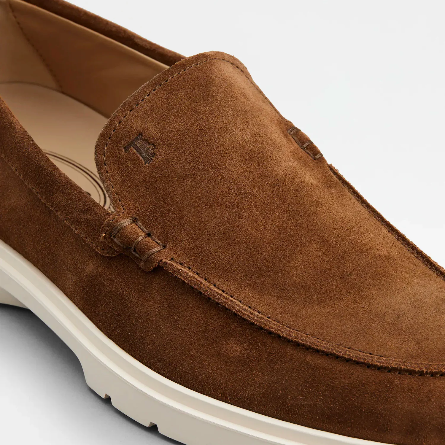 Tods Slipper Loafers In Suede - Image 4